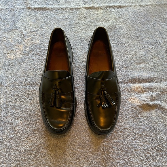 Allen Edmonds black tassel loafers - Picture 1 of 5